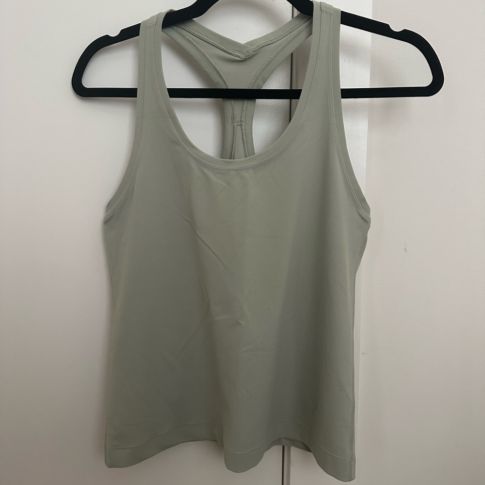 Size 8/10 Lululemon Sage Green Nulu Tank